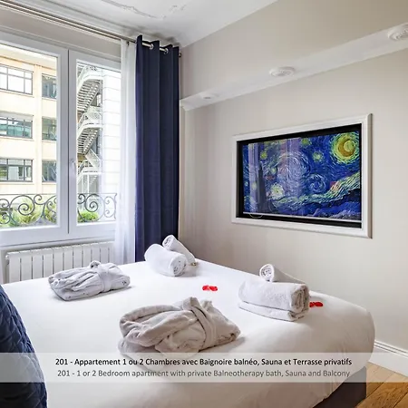 Apartmanhotel Au 30 Centre Grand Palais Lille